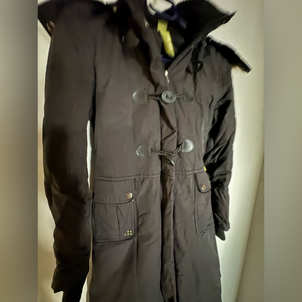 Soia & Kyo women xsmall  Black Puffer Coat - Picture 2 of 8